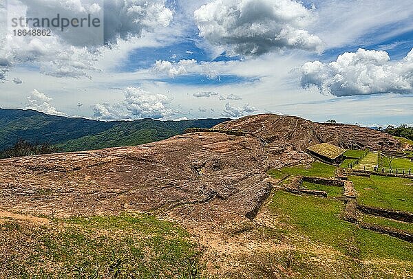 Unesco Stätte El Fuerte de Samaipata  präkolumbische archäologische Stätte  Departement Santa Cruz  Bolivien  Südamerika