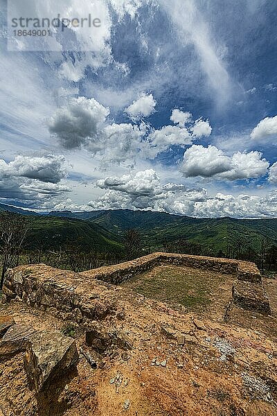 Unesco Stätte El Fuerte de Samaipata  präkolumbische archäologische Stätte  Departement Santa Cruz  Bolivien  Südamerika