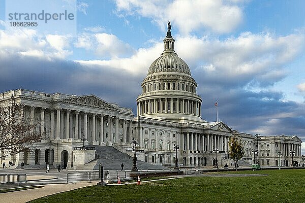 Washington  DC  Das U.S. Capitol Gebäude