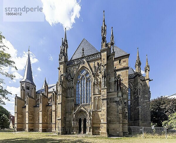 Ritterstiftskirche St. Peter  Gotik  Bad Wimpfen  Baden-Württemberg  Deutschland  Europa