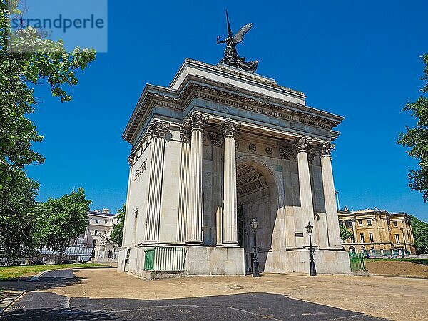 Wellington Arch in London  UK