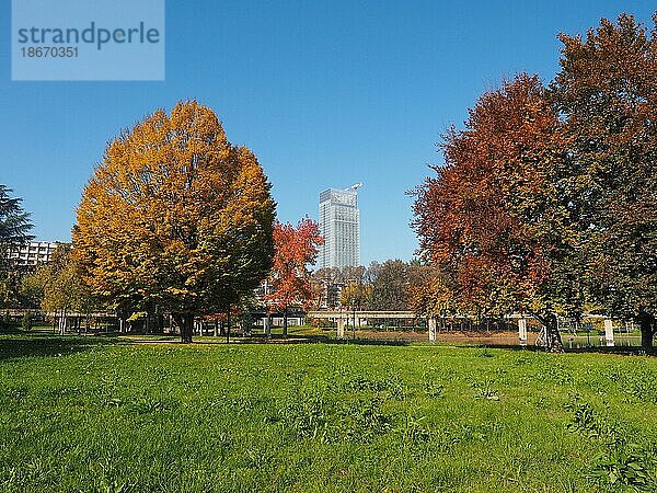 Park Giardino Corpo Italiano di Liberazione in Turin  Italien  Europa