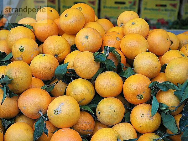 Lebensmittel aus Orangenfrüchten