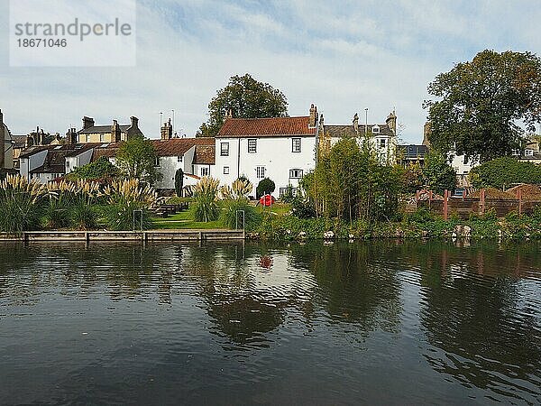 Fluss Cam in Cambridge. UK
