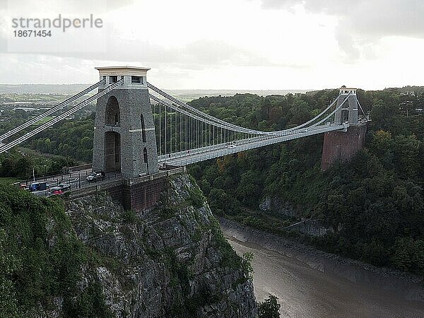Clifton Hängebrücke in Bristol  UK