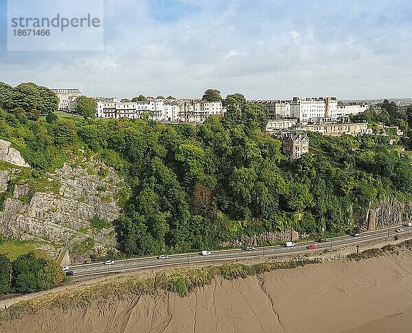 Schlucht des Flusses Avon in Bristol  UK