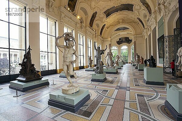 Galerie der Skulpturen  Petit Palais  Musée des Beaux-Arts  Paris  Frankreich  Europa