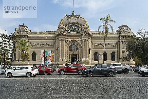 Chilenisches Nationalmuseum der Schönen Künste  Santiago  Metropolregion Santiago  Chile  Südamerika