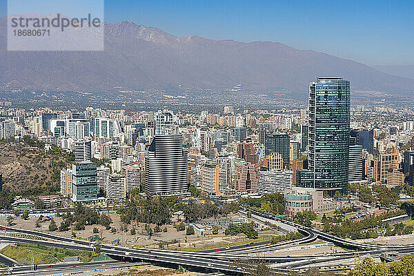 Titanium Tower  Provinz Santiago  Metropolregion Santiago  Chile  Südamerika