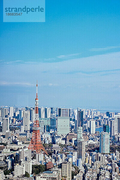 Stadtbild von Tokio  Japan