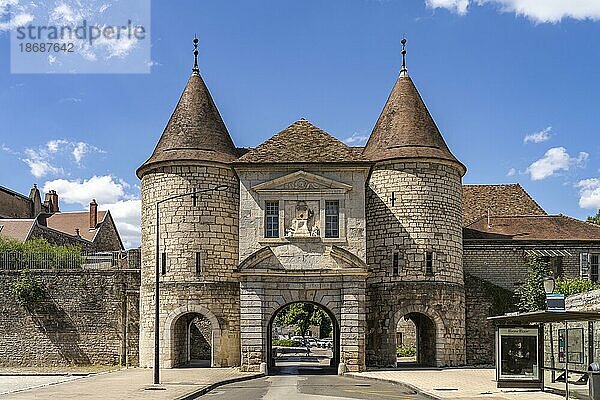 Stadttor Porte Rivotte in Besancon  Bourgogne-Franche-Comté  Frankreich  Europa