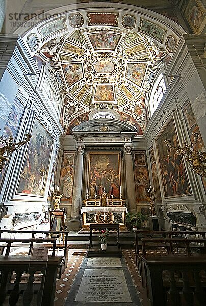 Kathedrale L'Anima di Volterra  Innenaufnahme  Volterra  Provinz Pisa  Toskana  Italien  Europa