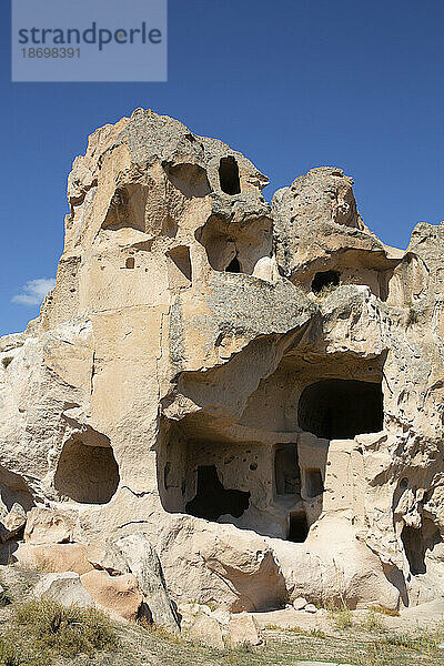 Acik Saray (Offener Palast) Kirche  900-1000 n. Chr.; Gulsehir  Region Kappadokien  Türkei