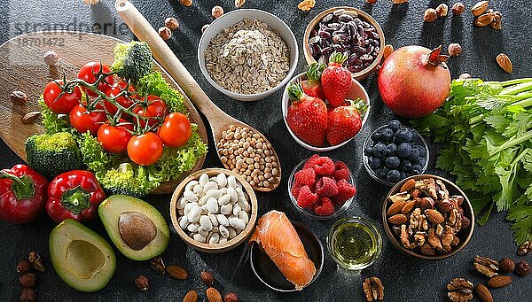 Cholesterinsenkende Lebensmittel. Eine Ernährung  die den Gehalt an High Density Lipoprotein erhöht