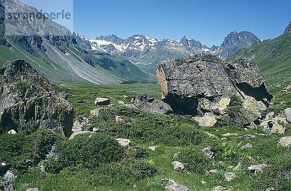 Felsenlandschaft im Montafon Alpen
