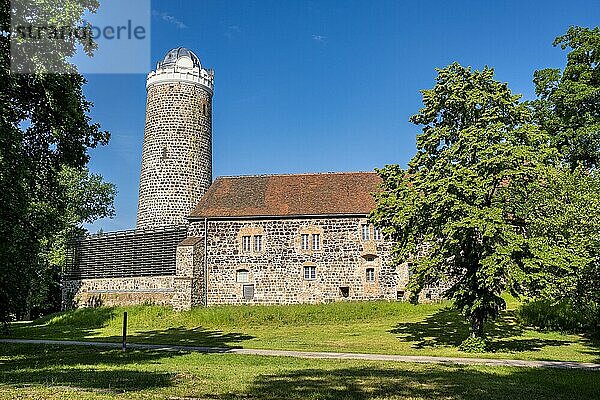 Bergfried Burg Ziesar  Brandenburg  Deutschland  Europa