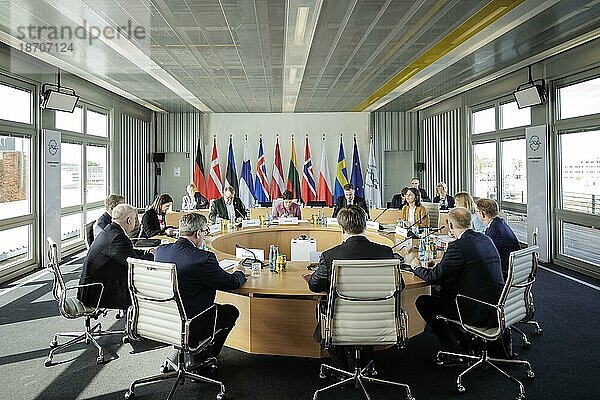Arbeitssitzung der Aussenministerinnen und Außenminister des Ostseerates in Wismar  02.06.2023.  Wismar  Deutschland  Europa