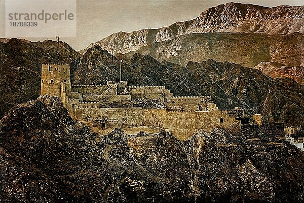 Al Jalali Fort. Festung Al-Dschalali. Sultanate of Oman. Saltanat ?Um?n. Sultanat Oman. Oman