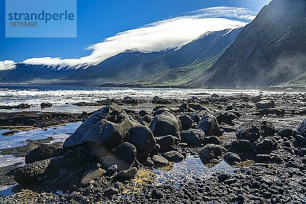 Die Küste bei Arenas Blancas  El Hierro  Kanarische Inseln  Spanien  Europa