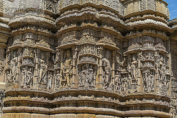 Sun Temple  Modhera  Gujarat  India  Asia