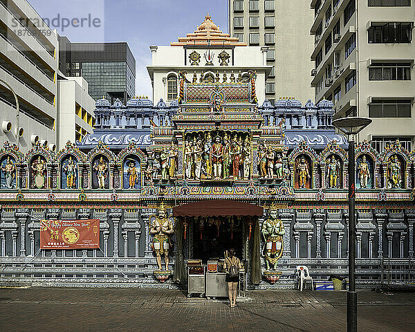 Sri Krishnan Temple  Waterloo Street  Singapore  Southeast Asia  Asia