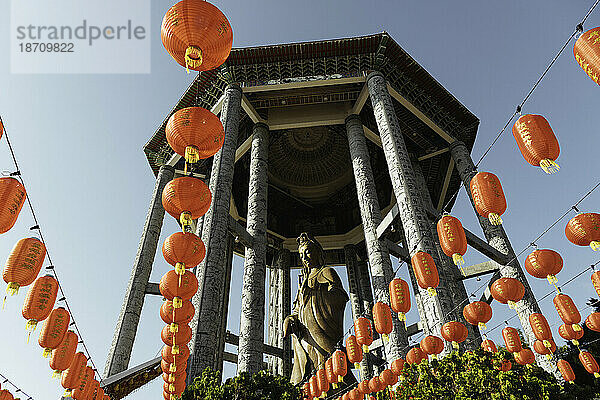 Laternen  Kek-Lok-Si-Tempel  George Town  Pulau Pinang  Penang  Malaysia  Südostasien  Asien