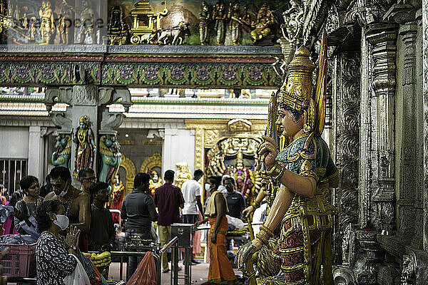 Sri Veeramakaliamman Hindu-Tempel  Little India  Singapur  Südostasien  Asien