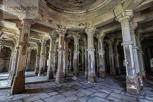 Jami-Moschee  Archäologischer Park Champaner-Pavagadh  UNESCO-Weltkulturerbe  Gujarat  Indien  Asien
