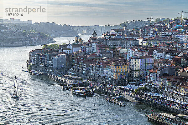 Altstadt  UNESCO-Weltkulturerbe  Porto  Norte  Portugal  Europa