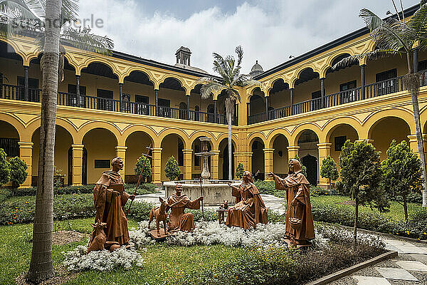 Basilika und Kloster San Francisco de Lima  Lima  Peru  Südamerika