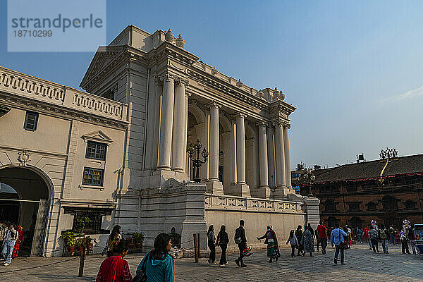 Königspalast Gaddi Baithak  Durbar Square  UNESCO-Weltkulturerbe  Kathmandu  Nepal  Asien