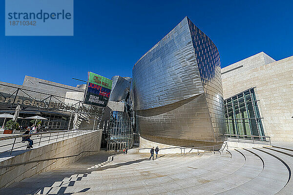 Guggenheim Museum  Bilbao  Baskenland  Spanien  Europa