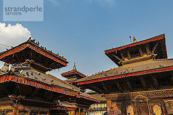 Tempel  Durbar Square  UNESCO-Weltkulturerbe  Kathmandu  Nepal  Asien