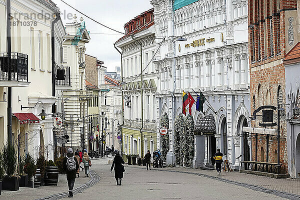 Altstadt von Vilnius  UNESCO-Weltkulturerbe  Litauen  Europa