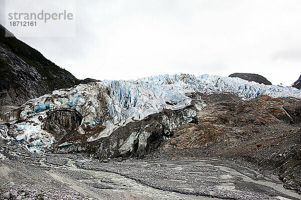 Ein Blick auf den Herbert-Gletscher Juneua  Alaska