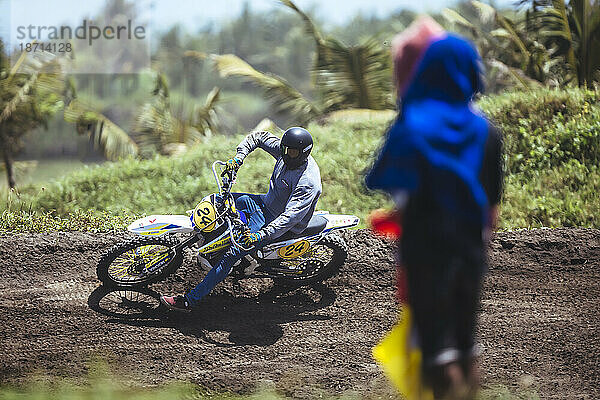 Deus Ex Machina Motocross-Wettbewerb  Canggu  Bali  Indonesien