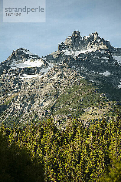 Berge des Nationalparks Los Alerces  Chubut  Argentinien.