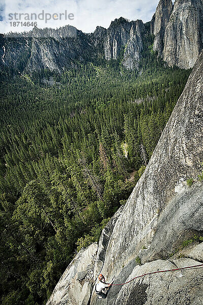 Ein kleiner Kletterer in Yosemite  Juni 2010.