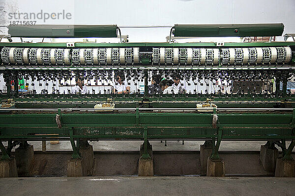 Seidenfabrik in Suzhou  China