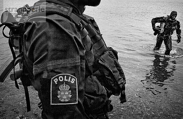 Schwedische Anti-Terror-Einheit  Svenska Insatsstyrkan  EU  Stockholm