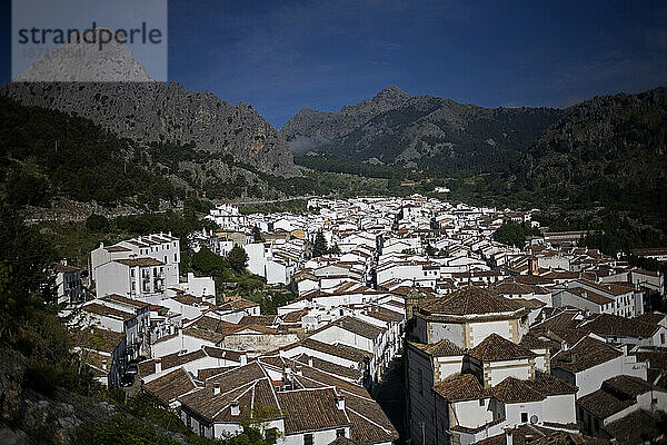 Dorf Grazalema  Provinz Cádiz  Andalusien  Spanien  25. Mai 2010.