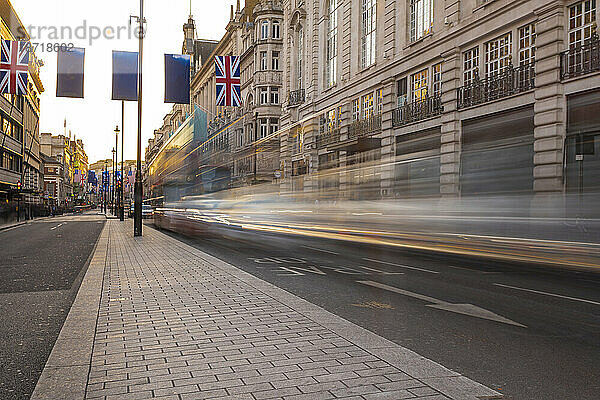 Regent Street  Langzeitbelichtung