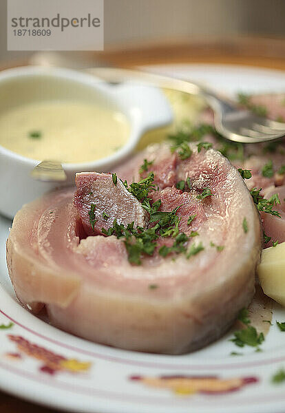 Tete de Veau  Kalbskopf.