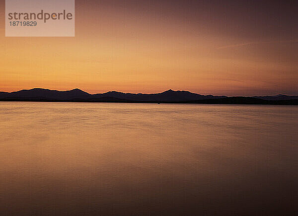 Squam Lake Sonnenuntergang