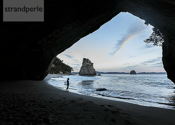 Cathedral Cove in Neuseeland