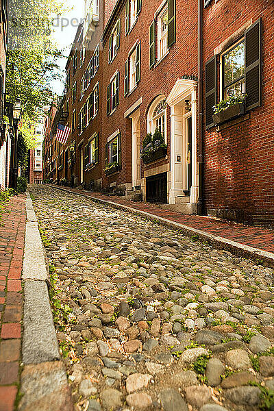 Reihenhäuser in Beacon Hill  Boston