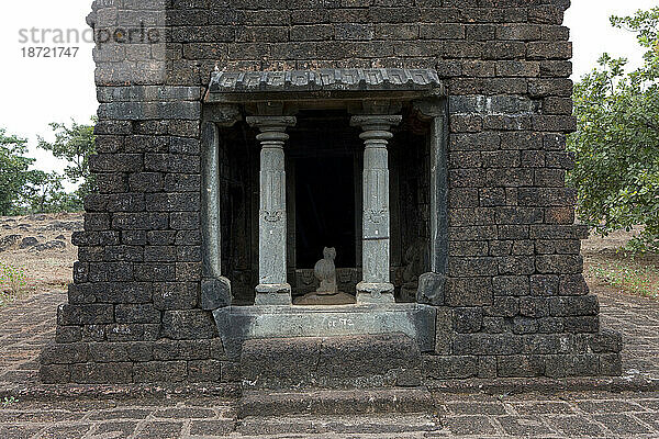Mahadeva-Tempel in Goa  Indien.