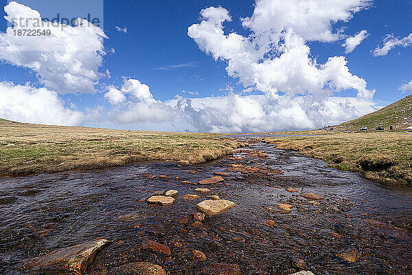 Bach und Bach am Mt. Evans und Summit Lake Park in Colorado