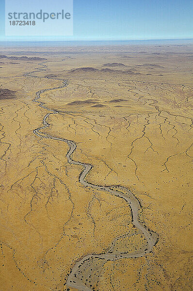 Luftaufnahme in der Nähe von Serra Cafema  Kunene-Region  Namibia