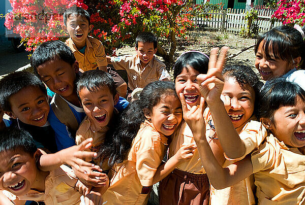 Umwelterziehung in der indonesischen Grundschule.